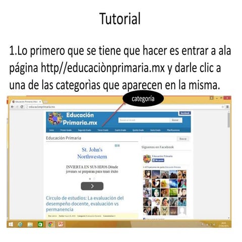 Tutorial educaciòn