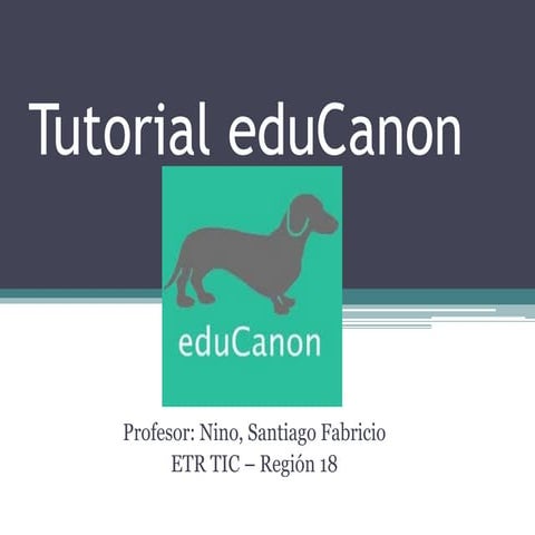 Tutorial edu canon
