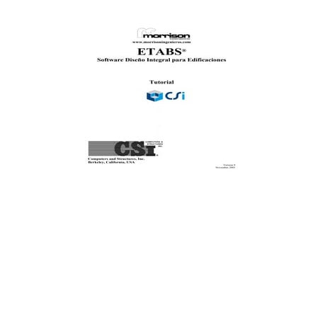 Tutorial etabs | PDF