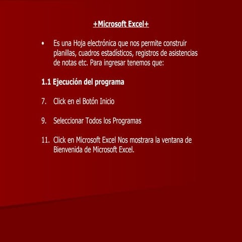 El entorno de microsoft excel | PDF