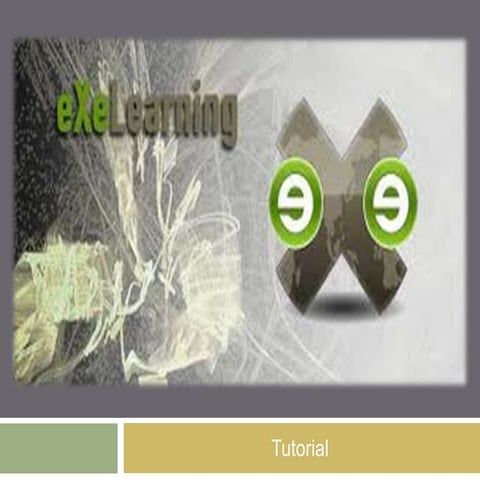 Tutorial básico de eXeLearning | PDF