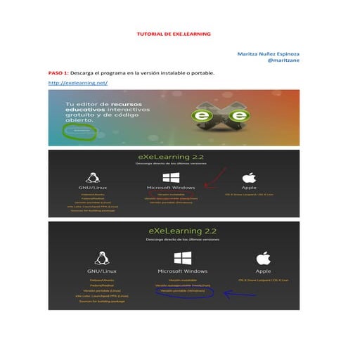Tutorial exelearning (1) | PDF