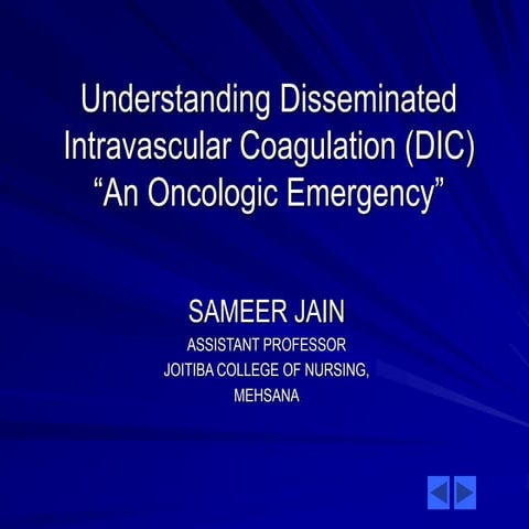 Disseminated Intravascular Coagulation.ppt