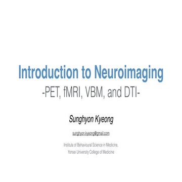 Introduction to Neuroimaging