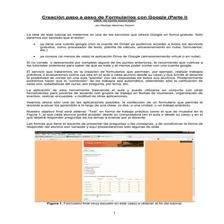 Tutorial formularios google 1