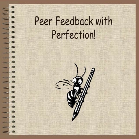 Giving peer feedback