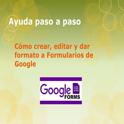 Ayuda paso a paso crear y compartir presentaciones en Google Drive | PPTX