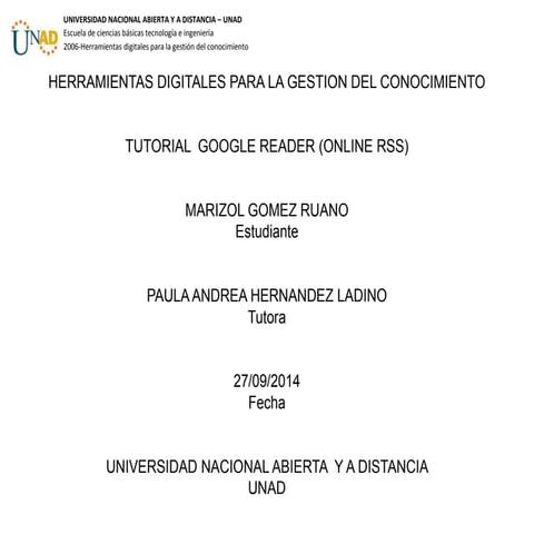 Tutorialgooglereadermarizolgomez