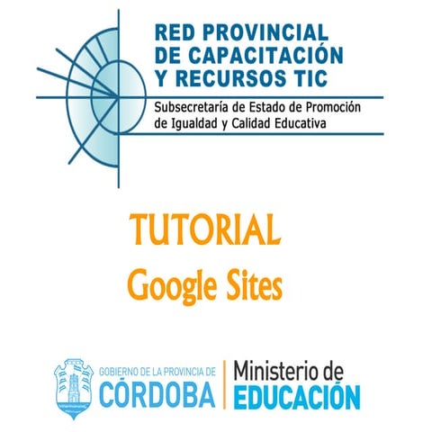 Tutorial google sites