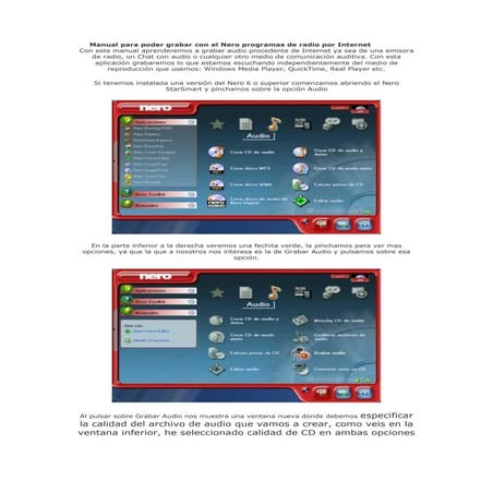 Tutorial grabar radio
