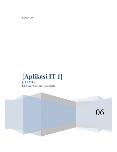 Tutorial html | PDF