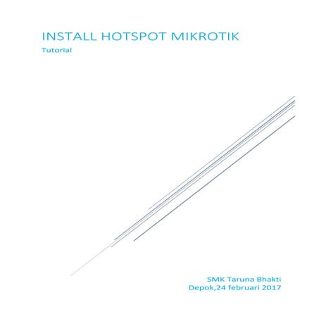 Tutorial install hotspot mikrotik x tkj 1 _Muhammad Afif Prasetyo