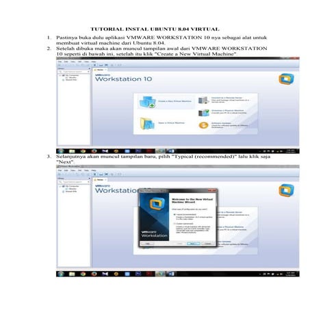 Tutorial instal ubuntu 8.04 virtual