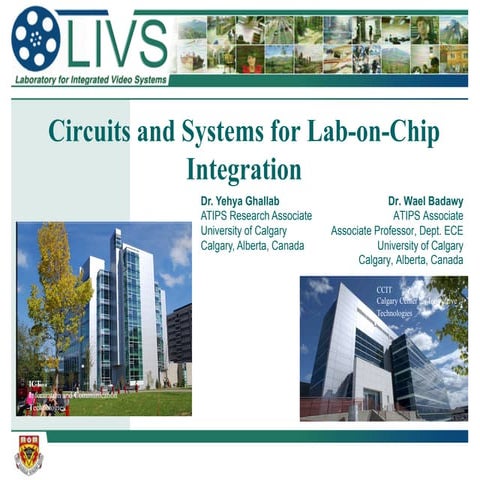 Tutorial: Circuits and Systems for Lab-on-Chip Integration