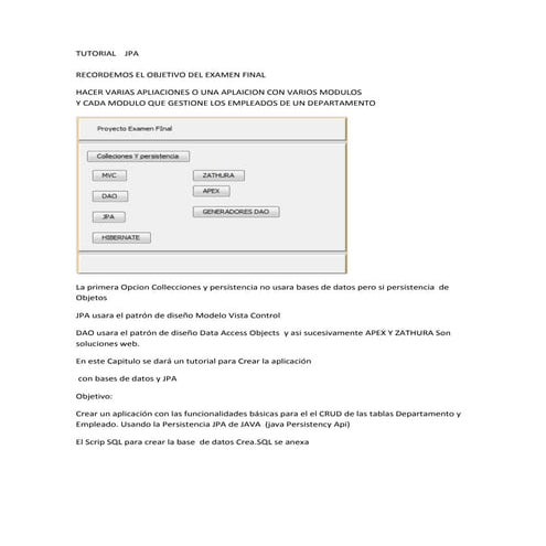 Tutorial  JPA Parte 1  : CRUD BASICO CON JPA Y SWING en NETBEANS