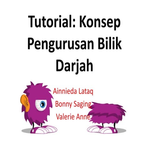 Tutorial konsep pengurusan