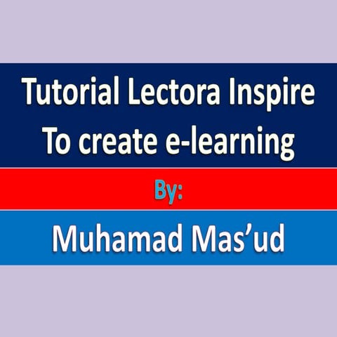 Tutorial lectora | PDF