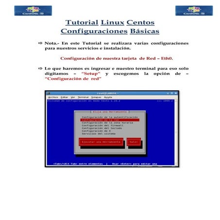 Tutorial linux centos configuraciones básicas