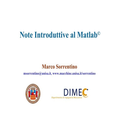 Tutorial Matlab 2009