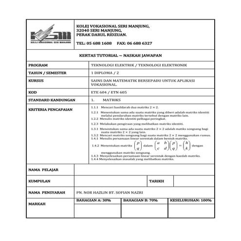 Tutorial matriks_jawapan