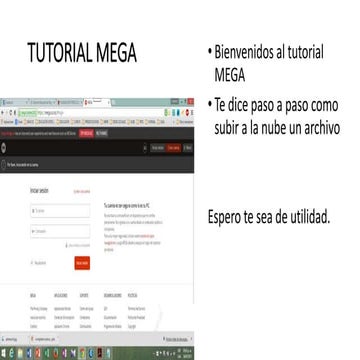 Tutorial mega | PPTX