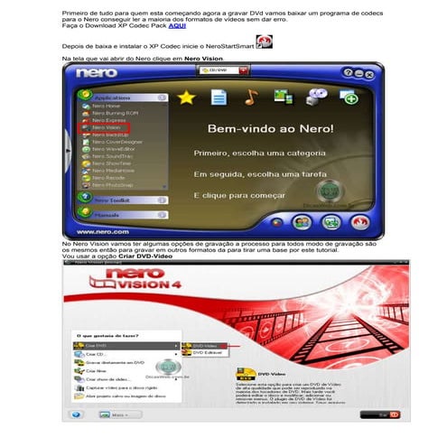 Tutorial nero7 | PDF