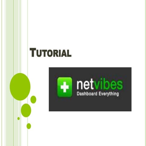 Tutorial netvibes