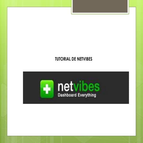 TUTORIAL NETVIBES-YAREMIS ORTIZ M.