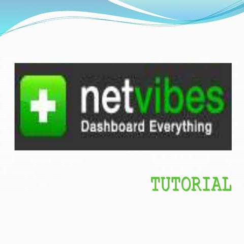 Tutorial Netvibes