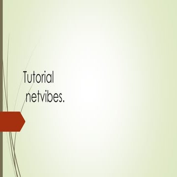 Tutorial netvibes 2