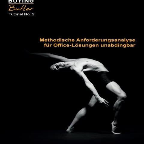 BUYING Butler Tutorial No.2 - Methodische Anforderungsanalyse für Office-Lösu...