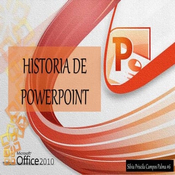 Historia de powerpoint | PPT