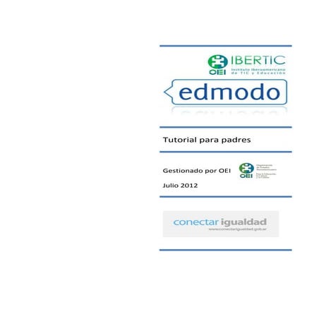 Edmodo Tutorial padres 2013