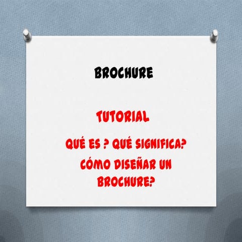 Tutorial para crear brochures en word.