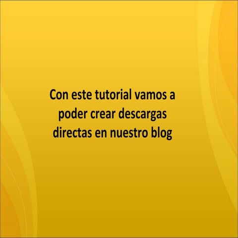 Tutorial para descargas directas
