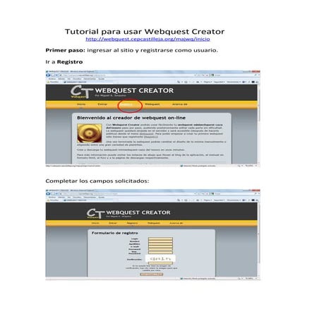 MANUAL WEBQUEST | PDF