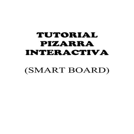 Tutorial Smart Notebook | PDF