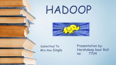 Hadoop and Big Data