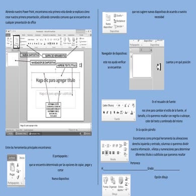 Tutorial power point principiante | PDF