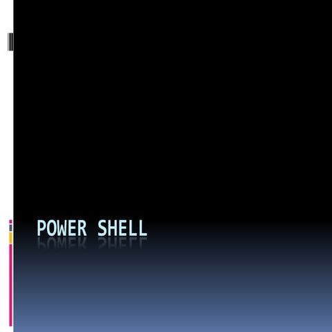 Tutorial power shell | PDF