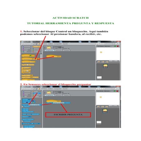 Tutorialpregunta y respuesta