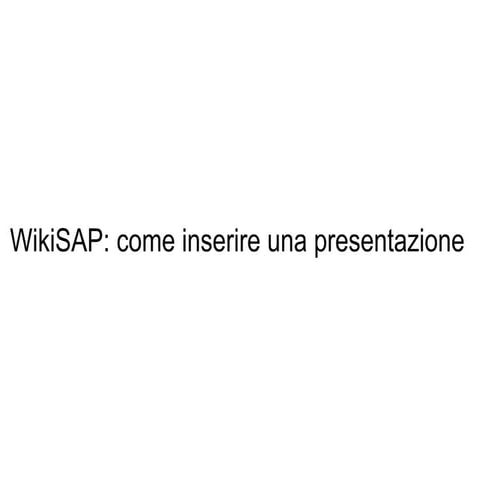 Tutorial Articoli | PDF