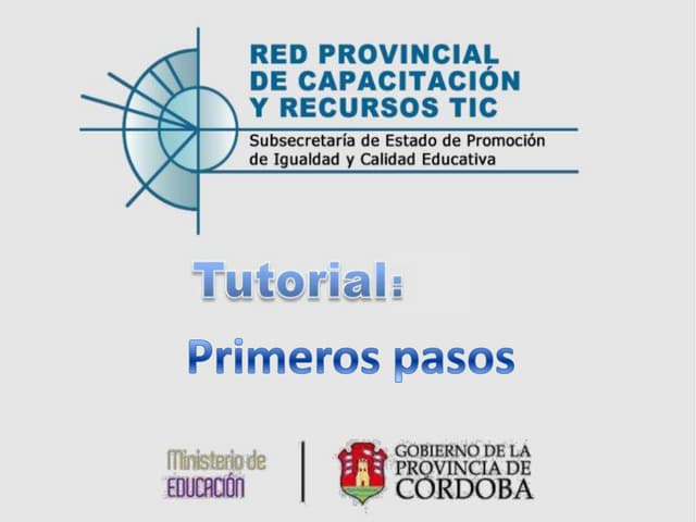 Tutorial primeros pasos ccd