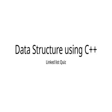 Comprehensive C++ Data Structures: Linked Lists and Sorting Algorithms ...