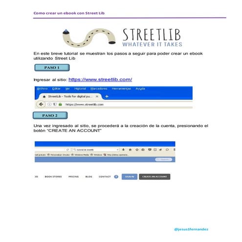 Tutorial STREETLIB