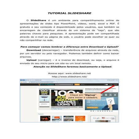 Tutorial slide share | PPTX