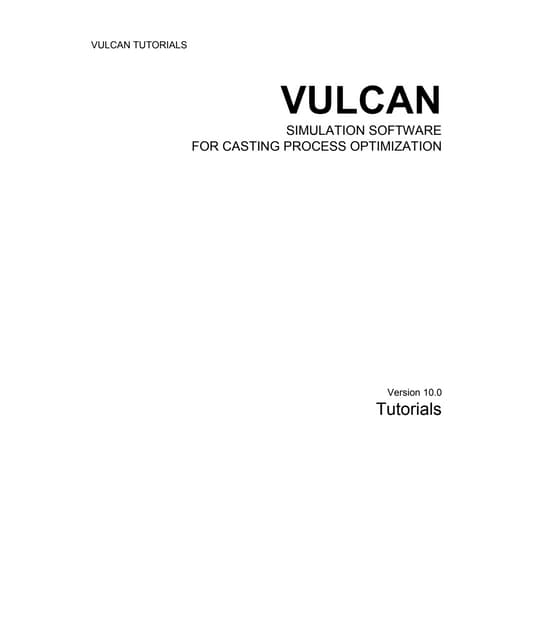 Tutorials v10