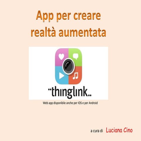Tutorial su Thinglink