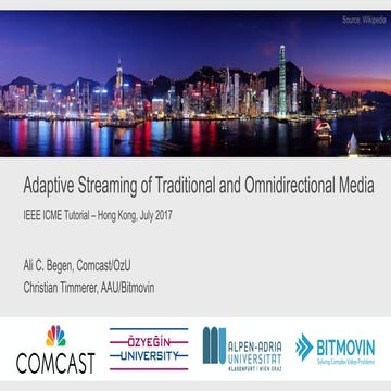 Adaptive Streaming of Traditional and Omnidirectional Media