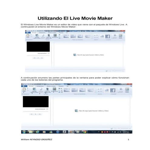Tutorial de movie maker | PPTX
